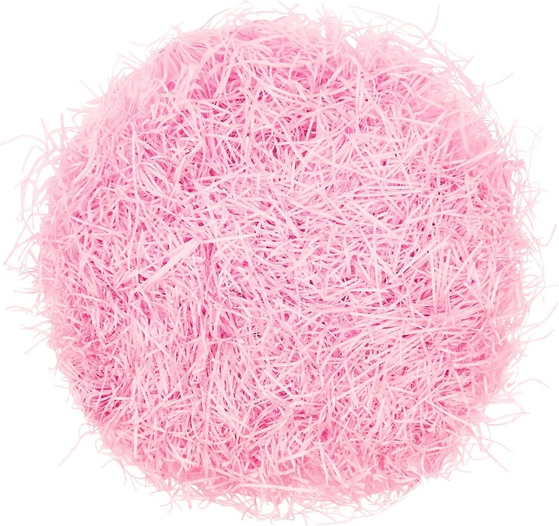 Pine nuts Crinkle Paper Filler for Gift Boxes Baskets Filler Paper Shred 7oz Crinkle Cut Paper for Christmas Wedding Birthday (Pink) - Image 1